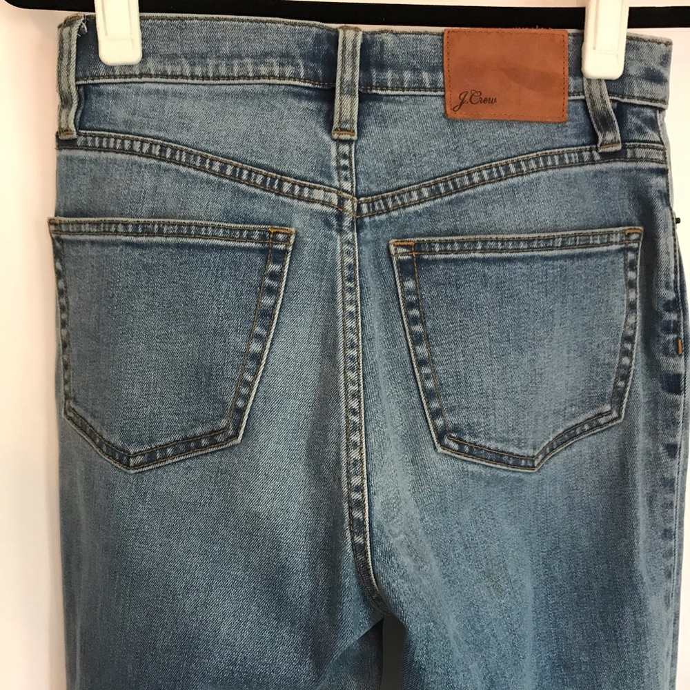 J. CREW BILLIE DEMI HIGH RISE BOOT CUT JEANS Sz 25 - Picture 10 of 16